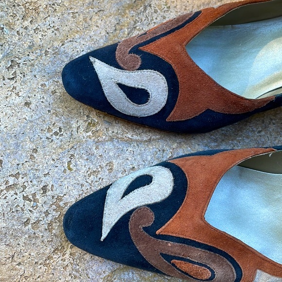 Vintage Jasmin Suede Pumps GOOD condition - Picture 7 of 7